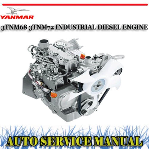 Product picture YANMAR 3TNM68 3TNM72 DIESEL ENGINE WORKSHOP MANUAL