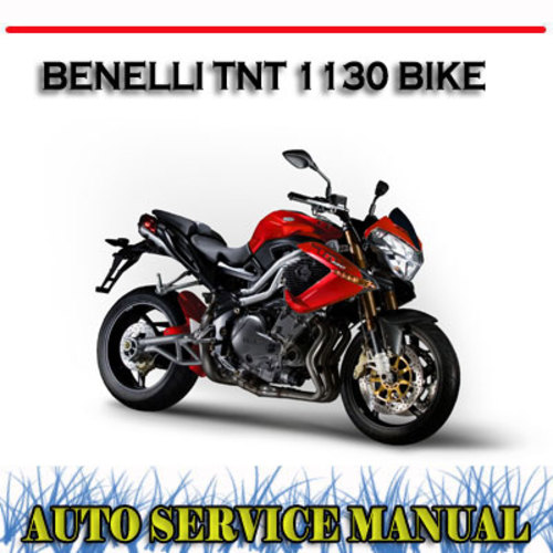 Product picture BENELLI TNT 1130, TNT 1130 TRE-K WORKSHOP SERVICE MANUAL
