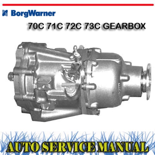 Product picture BORG WARNER VELVET DRIVE 70C 71C 72C 73C WORKSHOP MANUAL