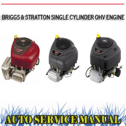 Product picture BRIGGS & STRATTON SINGLE CYLINDER ENGINE WORKSHOP MANUAL