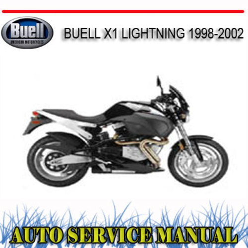 Product picture BUELL X1 LIGHTNING 1998-2002 BIKE REPAIR SERVICE MANUAL
