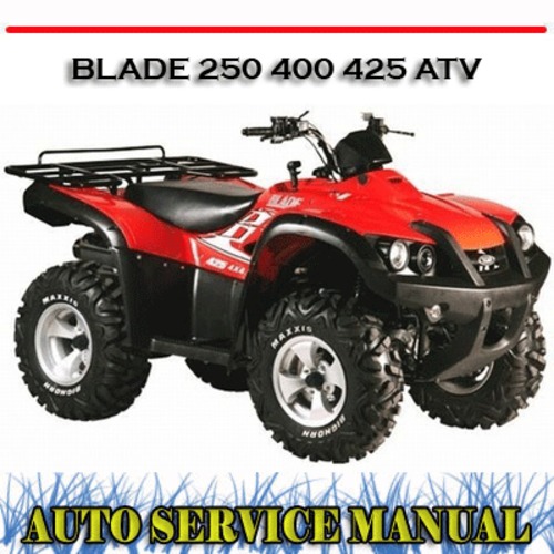 Product picture TGB BLADE 250 400 425 ATV WORKSHOP SERVICE REPAIR MANUAL