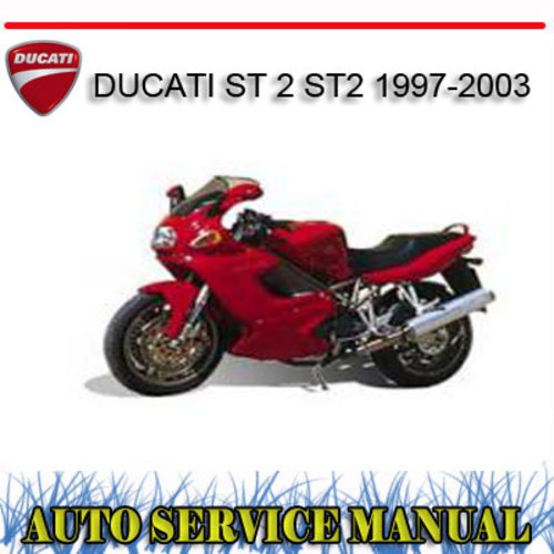 Product picture DUCATI ST 2 ST2 1997-2003 BIKE WORKSHOP REPAIR MANUAL