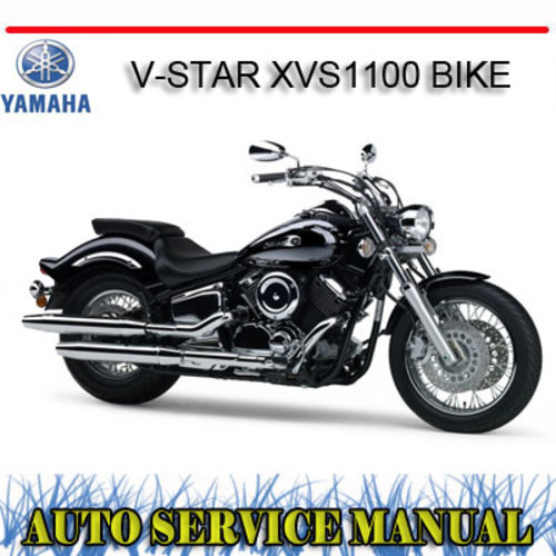 Product picture YAMAHA V-STAR XVS1100 BIKE REPAIR SERVICE MANUAL