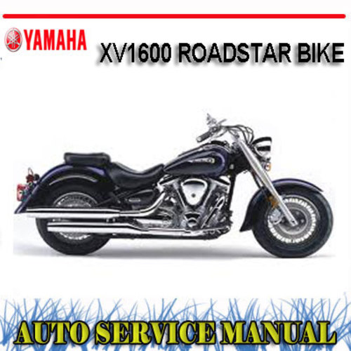 Product picture YAMAHA XV1600 XV 1600 ROADSTAR BIKE WORKSHOP SERVICE MANUAL