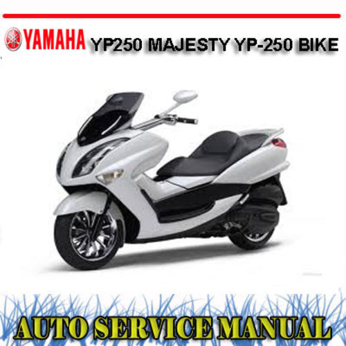 Product picture YAMAHA YP250 MAJESTY YP-250 BIKE WORKSHOP SERVICE MANUAL