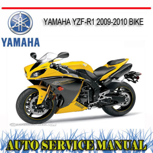 Product picture YAMAHA YZF-R1 2009-2010 BIKE REPAIR SERVICE MANUAL